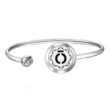20mm With Magnet Can Wiggle Up and Down Aroma Locket Stainless Steel Bangle Essential Oils Diffuser Locket Bracelet (Dropship)